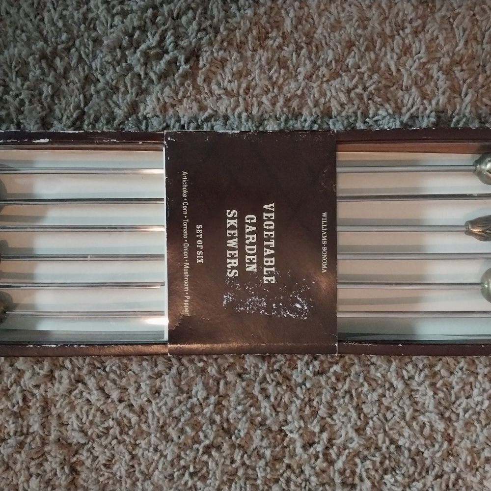 Stainless Steel Skewers NWOT